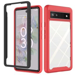 DUAL Kétoldalas borító a Google Pixel 6a telefonhoz piros