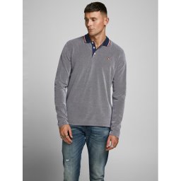 Jack&Jones Pólóing 12174038 Szürke Regular Fit