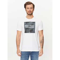 Boss Póló Temessage 50503552 Fehér Relaxed Fit