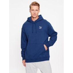 Puma Pulóver Better Classics 621321 Kék Relaxed Fit