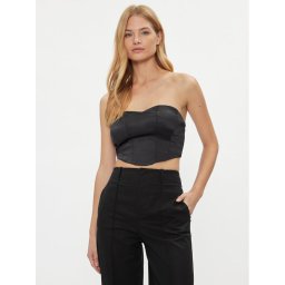 ONLY Felső 15305531 Fekete Tight Fit
