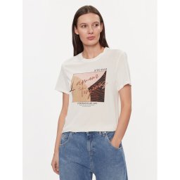 ONLY Póló 15307292 Fehér Regular Fit