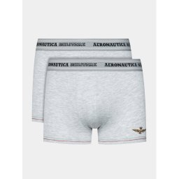Aeronautica Militare 2 darab boxer AM1UBX004 Szürke