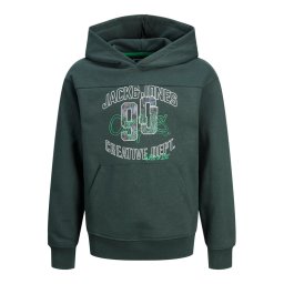 Jack&Jones Junior Pulóver 12243086 Zöld Loose Fit