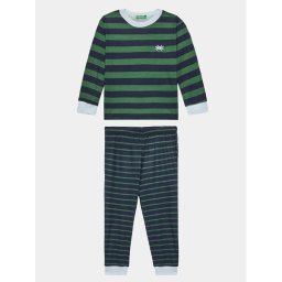 United Colors Of Benetton Pizsama 3ZTH0P04W Sötétkék Regular Fit