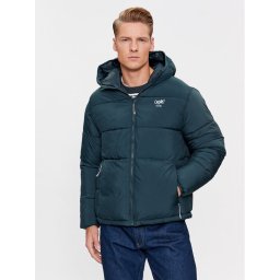 Jack&Jones Pehelykabát 12238878 Zöld Regular Fit