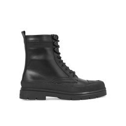 Calvin Klein Csizma Lace Up Boot High HM0HM01213 Fekete