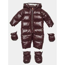 Save The Duck Téli overall Shell I30002X LUCK17 Bordó Regular Fit