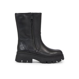 Calvin Klein Jeans Bokacsizma Chunky Combat Zip Boot Wn YW0YW01109 Fekete