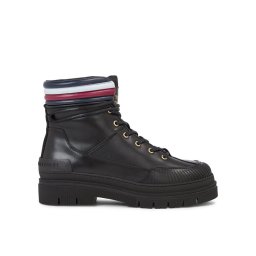 Tommy Hilfiger Bakancs Corporate Feminine Outdoor Boot FW0FW07501 Fekete