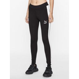 Puma Leggings Iconic T7 530080 Fekete Tight Fit