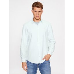 Tommy Jeans Ing Classic Oxford DM0DM15408 Zöld Classic Fit