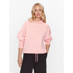 Puma Pulóver T7 621468 Rózsaszín Regular Fit