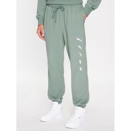 Puma Melegítő alsó Puma X Ripndip 622199 Zöld Relaxed Fit