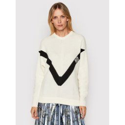 Red Valentino Sweater WR0KC08R66R Bézs Relaxed Fit