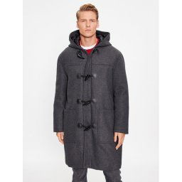 United Colors Of Benetton Gyapjú kabát 2V9MUN03I Szürke Regular Fit