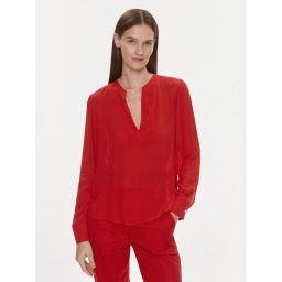 Tommy Hilfiger Blúz WW0WW39665 Narancssárga Relaxed Fit
