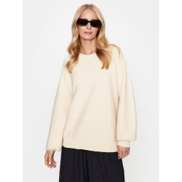 Vila Sweater 14087966 Bézs Regular Fit