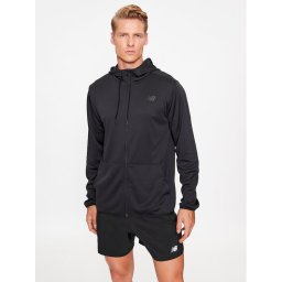 New Balance Pulóver Tenacity Knit Training Hoodie MJ33122 Fekete Regular Fit