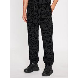 Versace Jeans Couture Melegítő alsó 75GAA315 Fekete Regular Fit