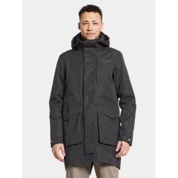 Didriksons Parka Andreas Usx Parka 505085 Fekete Standard Fit