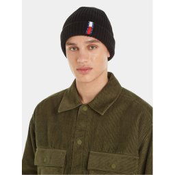 Tommy Jeans Sapka Im Tju Unisex Beanie AU0AU01808 Fekete