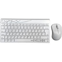 Rapoo 8000S Wireless Desktop cseppallo feher (billentyu + eger)