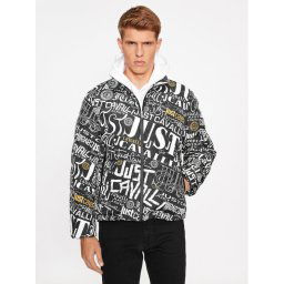 Just Cavalli Pehelykabát 75OAUD18 Fekete Regular Fit