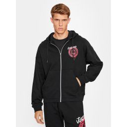 Just Cavalli Pulóver 75OAIG02 Fekete Relaxed Fit