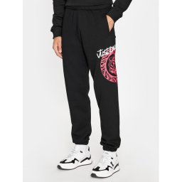 Just Cavalli Melegítő alsó 75OAAG02 Fekete Regular Fit