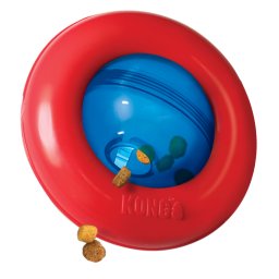 KONG Gyro pörgő jutalomfalattal tölthető S 7,6 cm x 12,7 cm kutyajáték