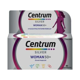 Centrum Silver Woman 50+ filmtabletta nőknek 90x