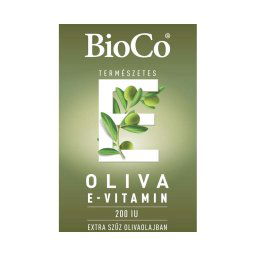 BioCo Oliva természetes E-vitamin 200 IU lágyzselatin kapszula 60x