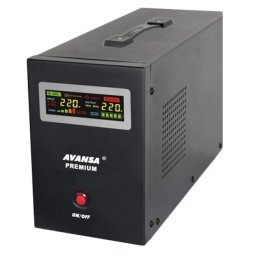 Tartalék tápegység keringtető szivattyúkhoz AVANSA UPS 1050W 24V szünetmentes áramforrás tiszta szinuszos