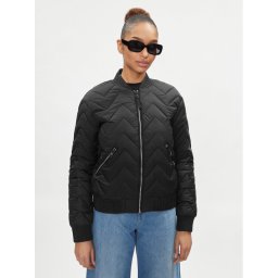 Replay Pehelykabát W7807.000.84166D Fekete Slim Fit