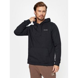Columbia Pulóver Trek™ Graphic Hoodie Fekete Regular Fit