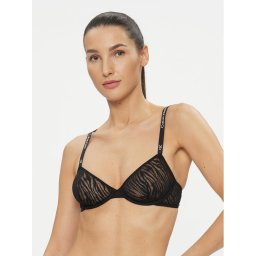 Calvin Klein Underwear Melltartó alsó huzallal 000QF7376E Fekete