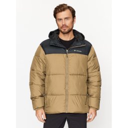 Columbia Pehelykabát Puffect™ Hooded Jacket Barna Regular Fit