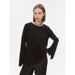 DKNY Blúz UI3T2180 Fekete Regular Fit