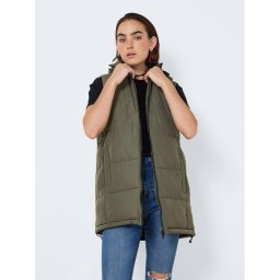 Noisy May Mellény 27018397 Zöld Regular Fit