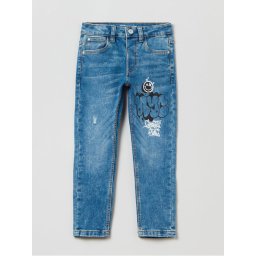 OVS Farmer 1816009 Kék Slim Fit