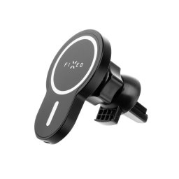 Okostelefon autós tartó vezeték nélküli töltő MagSafe FIXED (FIXMCLI-BK)