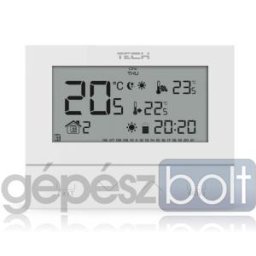 TECH EU-292 v2 vezeték nélküli szobatermosztát, fehér - végrehajtó modul