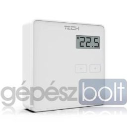TECH EU-294 v2 rádiós termoszát, fehér + végrehajtó modul