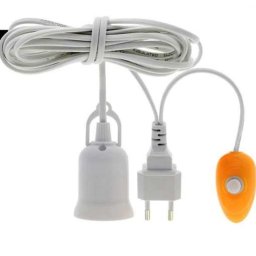 4m Vezeték, Kapcsolóval E-27-es Növénynevelő Lámpákhoz (4850)