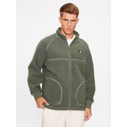 New Balance Polár kabát Athletics Polar Fleece Full Zip MJ33503 Zöld Regular Fit