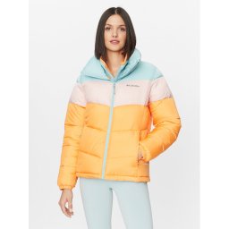 Columbia Pehelykabát Puffect™ Color Blocked Jacket Narancssárga Regular Fit