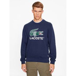 Lacoste Pulóver SH1281 Sötétkék Regular Fit