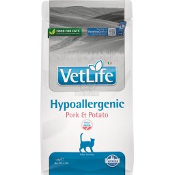 Vet Life Cat Hypoallergenic Pork & Potato 1,5 kg