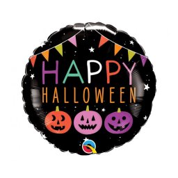 Happy Halloween Pumpkins fólia lufi 46 cm